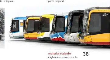 CITYLINK TREN-TRAM DE STADLER PARA AUSTRIA Y ALEMANIA