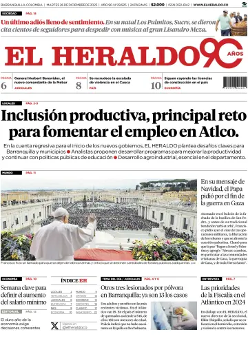 El Heraldo (Colombia) - 26 Dec 2023