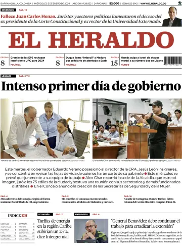 El Heraldo (Colombia) - 3 Jan 2024
