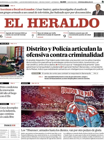 El Heraldo (Colombia) - 18 Jan 2024