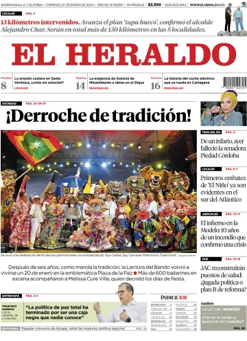 El Heraldo (Colombia) - 21 Jan 2024