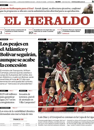 El Heraldo (Colombia) - 26 Feb 2024