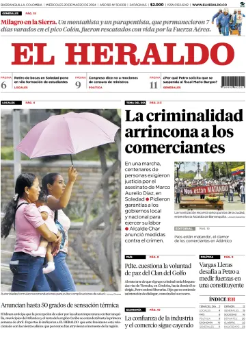 El Heraldo (Colombia) - 20 Mar 2024
