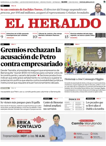 El Heraldo (Colombia) - 21 Mar 2024