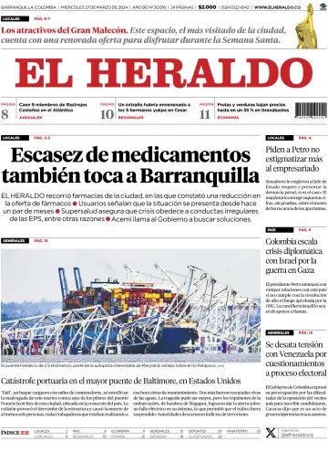 El Heraldo (Colombia) - 27 Mar 2024