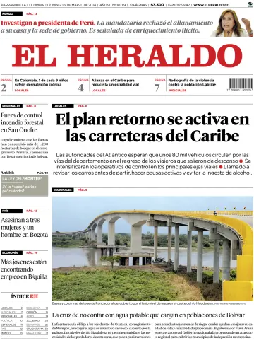 El Heraldo (Colombia) - 31 мар. 2024
