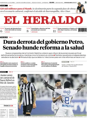 El Heraldo (Colombia) - 04 Apr. 2024