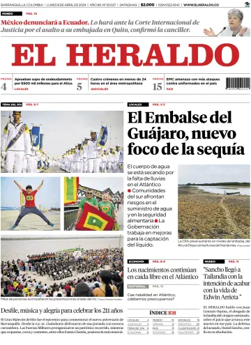 El Heraldo (Colombia) - 08 avr. 2024
