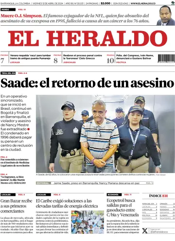 El Heraldo (Colombia) - 12 abril 2024
