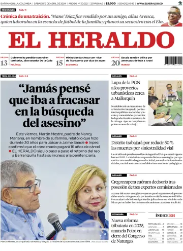 El Heraldo (Colombia) - 13 апр. 2024