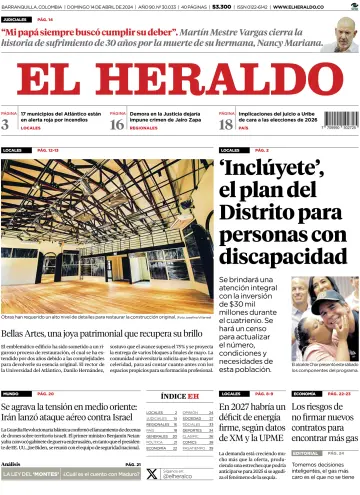 El Heraldo (Colombia) - 14 Apr. 2024