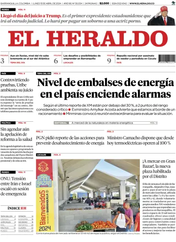 El Heraldo (Colombia) - 15 4月 2024