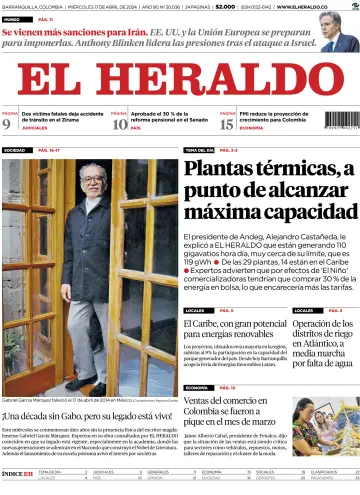 El Heraldo (Colombia) - 17 Apr. 2024