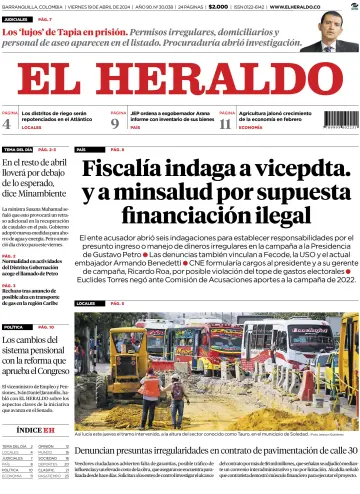 El Heraldo (Colombia) - 19 Apr. 2024