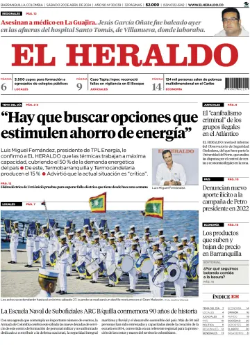 El Heraldo (Colombia) - 20 4月 2024