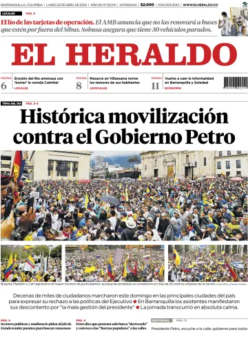 El Heraldo (Colombia) - 22 Apr 2024