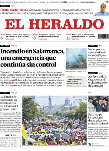 El Heraldo (Colombia) - 2 Bealtaine 2024