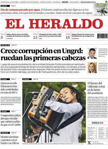 El Heraldo (Colombia) - 4 Bealtaine 2024