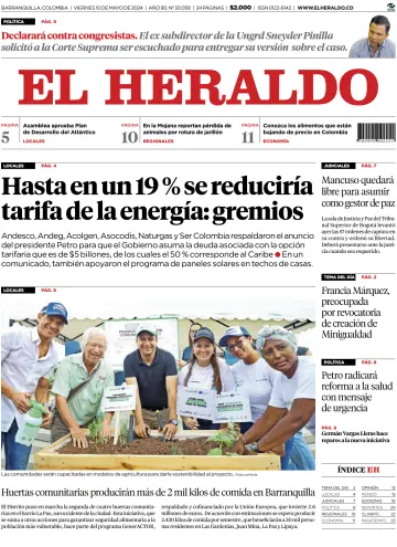 El Heraldo (Colombia) - 10 May 2024
