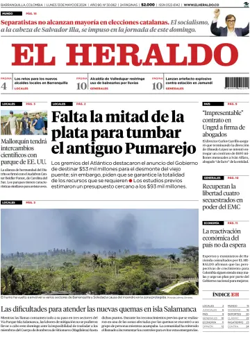 El Heraldo (Colombia) - 13 5월 2024