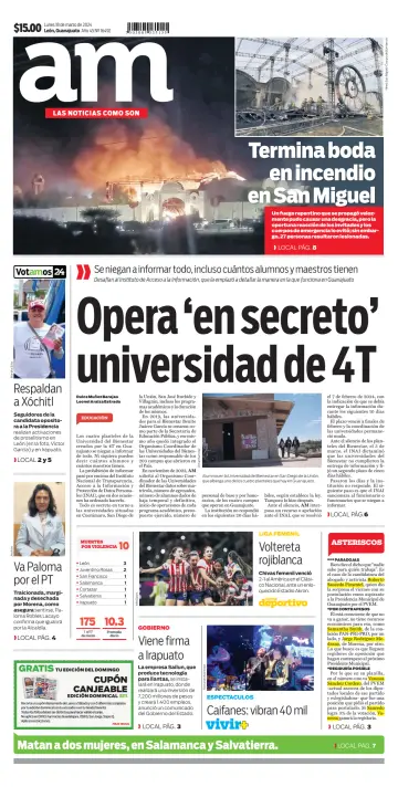 Periódico AM (León) - 18 Mar 2024