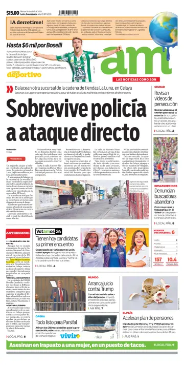 Periódico AM (León) - 16 四月 2024
