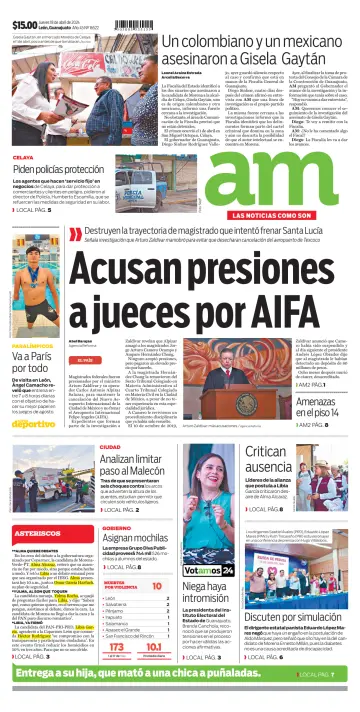 Periódico AM (León) - 18 四月 2024