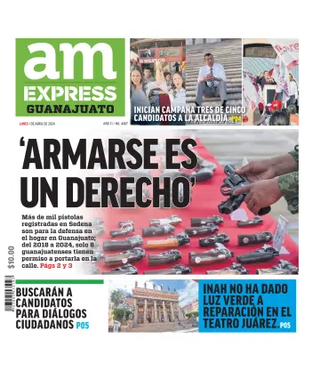 Periódico AM Express (Guanajuato) - 1 Apr 2024