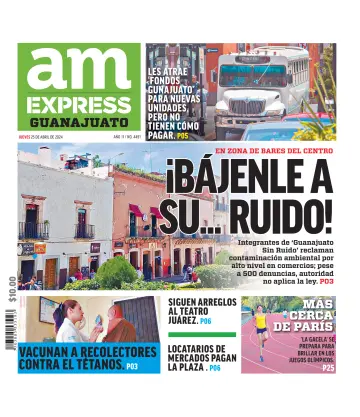 Periódico AM Express (Guanajuato) - 25 Aib 2024