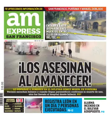 Periódico AM Express (San Francisco del Ricón) - 08 Nis 2024