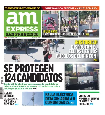 Periódico AM Express (San Francisco del Ricón) - 09 апр. 2024