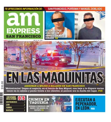 Periódico AM Express (San Francisco del Ricón) - 16 四月 2024