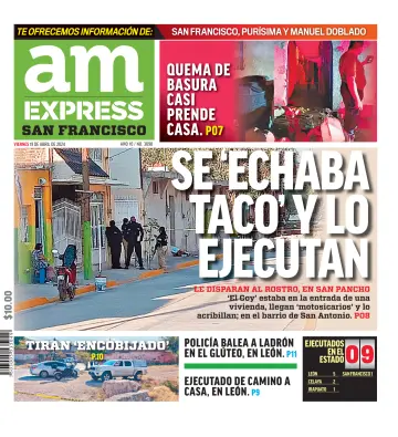 Periódico AM Express (San Francisco del Ricón) - 19 Apr. 2024