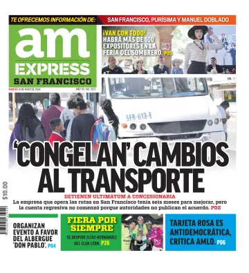 Periódico AM Express (San Francisco del Ricón) - 14 May 2024