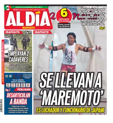 Periódico Al Día (Irapuato) - 25 août 2022