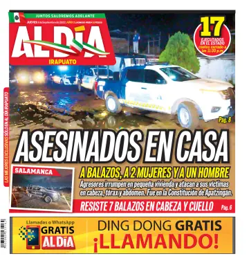Periódico Al Día (Irapuato) - 01 sept. 2022