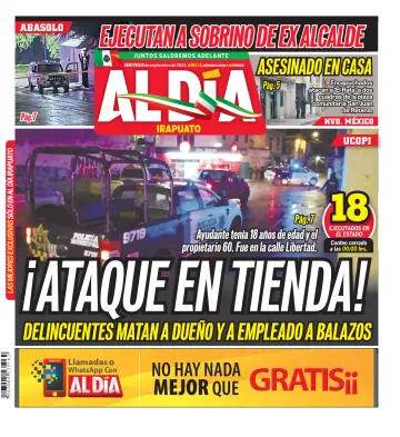 Periódico Al Día (Irapuato) - 8 Sep 2022