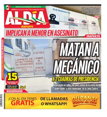 Periódico Al Día (Irapuato) - 15 sept. 2022