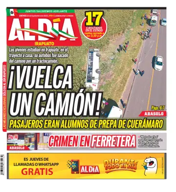 Periódico Al Día (Irapuato) - 22 sept. 2022
