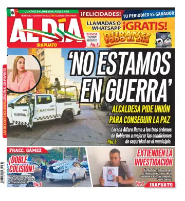 Periódico Al Día (Irapuato) - 27 Sep 2022