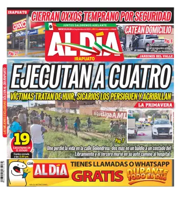 Periódico Al Día (Irapuato) - 28 Sep 2022