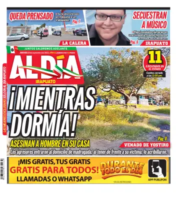 Periódico Al Día (Irapuato) - 29 Sep 2022