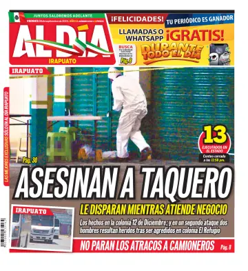Periódico Al Día (Irapuato) - 30 Sep 2022