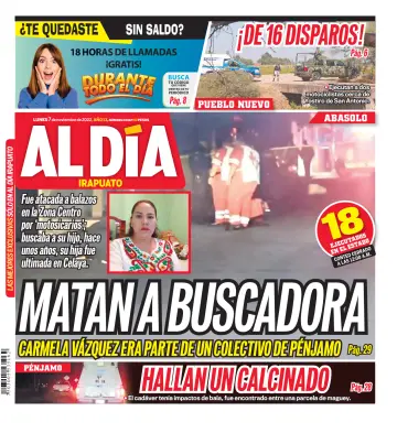 Periódico Al Día (Irapuato) - 7 Nov 2022