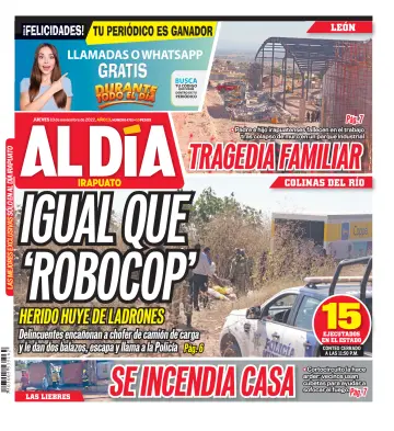 Periódico Al Día (Irapuato) - 10 nov. 2022