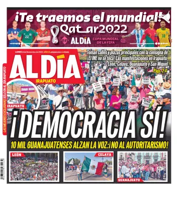 Periódico Al Día (Irapuato) - 14 Nov 2022