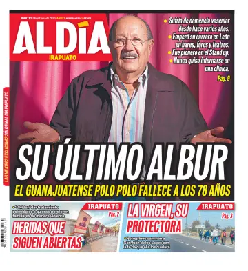 Periódico Al Día (Irapuato) - 24 janv. 2023