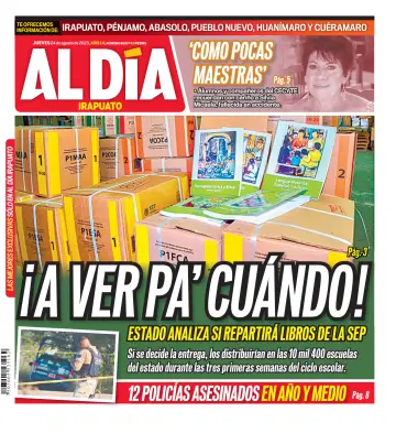Periódico Al Día (Irapuato) - 24 août 2023