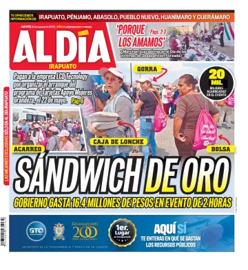 Periódico Al Día (Irapuato) - 31 Aug 2023