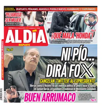 Periódico Al Día (Irapuato) - 28 Nov 2023